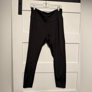 Zella Fleece Lined Leggings Women’s XL Black Stretch Athleisure